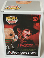 Freddy Krueger (Syringe Fingers) from Nightmare on Elm Street - Pop! Vinyl Figures manufactured by Funko [Back]