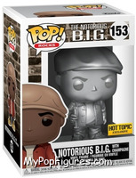 Notorious B.I.G. (with Champagne) (Metallic) from Notorious B.I.G. - Pop! Vinyl Figures manufactured by Funko [Front]