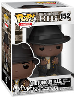 Notorious B.I.G. (with Fedora) from Notorious B.I.G. - Pop! Vinyl Figures manufactured by Funko [Front]