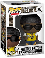 Notorious B.I.G. (with Jersey) from Notorious B.I.G. - Pop! Vinyl Figures manufactured by Funko [Front]