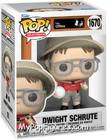 Dwight Schrute (Company Picnic) from Office - Pop! Vinyl Figures manufactured by Funko [Front]