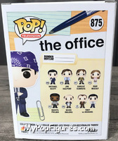 Prison Mike from Office - Pop! Vinyl Figures manufactured by Funko [Back]