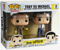 Toby vs Michael from Office - Pop! Sets manufactured by Funko [Front]