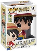 Monkey D. Luffy from One Piece - Pop! Vinyl Figures manufactured by Funko [Front]