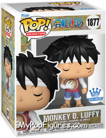 Monkey D. Luffy (Marineford Memorial) from One Piece - Pop! Vinyl Figures manufactured by Funko [Front]