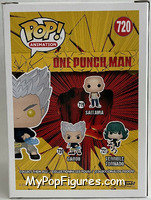 Garou (Yellow Eyes) (Glows in the Dark) (Specialty Series) from One Punch Man - Pop! Vinyl Figures manufactured by Funko [Back]