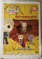 Genos from One Punch Man - Pop! Vinyl Figures manufactured by Funko [Back]