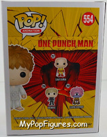 Saitama (at Martial Arts Tournament) from One Punch Man - Pop! Vinyl Figures manufactured by Funko [Back]