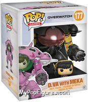 D.VA & Meka (Black) from Overwatch - Pop! Vinyl Figures manufactured by Funko [Front]