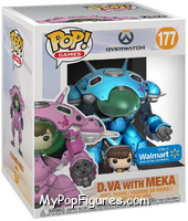 D.VA & Meka (Blue) from Overwatch - Pop! Vinyl Figures manufactured by Funko [Front]