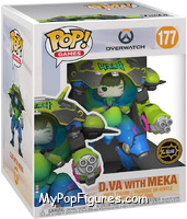 D.VA & Meka (Green) from Overwatch - Pop! Vinyl Figures manufactured by Funko [Front]