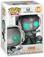 Lucio (Silver / Black) from Overwatch - Pop! Vinyl Figures manufactured by Funko [Front]