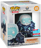 Reinhardt (Coldhardt) (Glows in the Dark) from Overwatch - Pop! Vinyl Figures manufactured by Funko [Front]