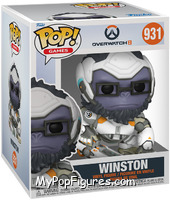 Winston (Super Size) from Overwatch - Pop! Vinyl Figures manufactured by Funko [Front]