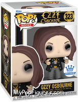 Ozzy Osbourne (Black Suit) from Ozzy Osbourne - Pop! Vinyl Figures manufactured by Funko [Front]