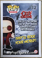 Ozzy Osbourne (Red Sunglasses) from Ozzy Osbourne - Pop! Vinyl Figures manufactured by Funko [Back]