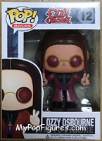 Ozzy Osbourne (Red Sunglasses) from Ozzy Osbourne - Pop! Vinyl Figures manufactured by Funko [Front]