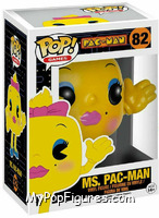 Ms. Pac-Man from Pac-Man - Pop! Vinyl Figures manufactured by Funko [Front]