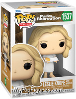 Leslie Knope (Waffles) from Parks and Recreation - Pop! Vinyl Figures manufactured by Funko [Front]