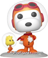 Astronaut Snoopy & Woodstock from Peanuts - Pop! Vinyl Figures manufactured by Funko [Loose]