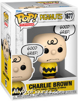 Charlie Brown (Good Greif!) from Peanuts - Pop! Vinyl Figures manufactured by Funko [Front]