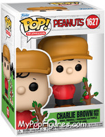 Charlie Brown with Tree from Peanuts - Pop! Vinyl Figures manufactured by Funko [Front]