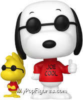 Joe Cool & Woodstock from Peanuts - Pop! Vinyl Figures manufactured by Funko [Loose]