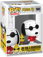 Joe Cool & Woodstock from Peanuts - Pop! Vinyl Figures manufactured by Funko [Front]