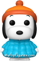 Snoopy (Blue Puffer Jacket) (Chase) from Peanuts - Pop! Vinyl Figures manufactured by Funko [Loose]