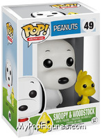 Snoopy and Woodstock from Peanuts - Pop! Vinyl Figures manufactured by Funko [Front]