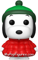 Snoopy (Red Puffer Jacket) from Peanuts - Pop! Vinyl Figures manufactured by Funko [Loose]