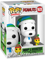 Snoopy & Woodstock from Peanuts - Pop! Vinyl Figures manufactured by Funko [Front]