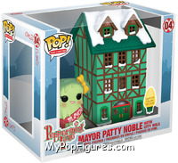 Mayor Patty Noble (with City Hall) (Town Christmas) from Peppermint Lane - Pop! Vinyl Figures manufactured by Funko [Front]