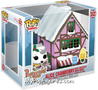 Alice Cranberry (with Crescent Moon Diner) (Town Christmas) from Peppermint Lane - Pop! Vinyl Figures manufactured by Funko [Front]