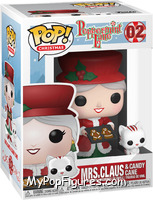 Mrs. Claus & Candy Cane from Peppermint Lane - Pop! Vinyl Figures manufactured by Funko [Front]