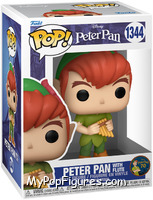 Peter Pan (with Flute) from Peter Pan - Pop! Vinyl Figures manufactured by Funko [Front]