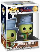 Jiminy Cricket (Green Jacket) from Pinocchio - Pop! Vinyl Figures manufactured by Funko [Front]