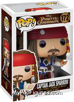 Captain Jack Sparrow from Pirates of the Caribbean - Pop! Vinyl Figures manufactured by Funko [Front]