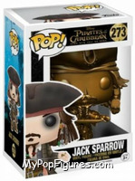 Jack Sparrow (Sword) (Gold) from Pirates of the Caribbean - Pop! Vinyl Figures manufactured by Funko [Front]