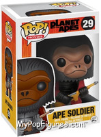 Ape Soldier from Planet of the Apes - Pop! Vinyl Figures manufactured by Funko [Front]