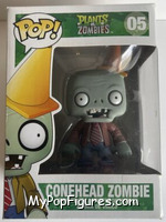 Conehead Zombie from Plants vs Zombies - Pop! Vinyl Figures manufactured by Funko [Front]