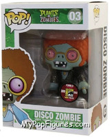 Disco Zombie (Black Pants) (Metallic) from Plants vs Zombies - Pop! Vinyl Figures manufactured by Funko [Front]