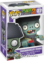 Swashbuckler Zombie from Plants vs Zombies - Pop! Vinyl Figures manufactured by Funko [Front]