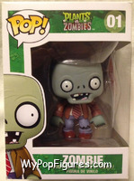 Zombie from Plants vs Zombies - Pop! Vinyl Figures manufactured by Funko [Front]