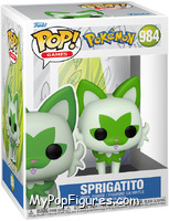 Sprigatito from Pokemon - Pop! Vinyl Figures manufactured by Funko [Front]