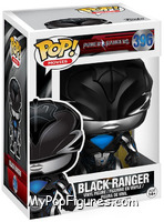 Black Ranger from Power Rangers - Pop! Vinyl Figures manufactured by Funko [Front]