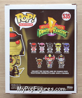 Dragonzord (Black & Gold) from Power Rangers - Pop! Vinyl Figures manufactured by Funko [Back]