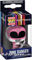 Pink Ranger (30th Anniversary) from Power Rangers - Pop! Keychains manufactured by Funko [Front]