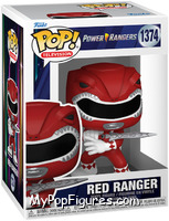 Red Ranger (30th Anniversary) from Power Rangers - Pop! Vinyl Figures manufactured by Funko [Front]