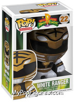 White Ranger (TV) from Power Rangers - Pop! Vinyl Figures manufactured by Funko [Front]